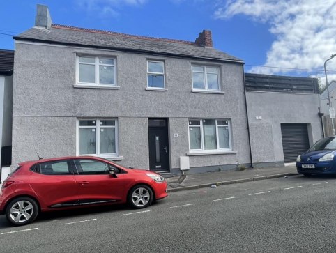 Terraced house in Newport, South Wales — no valuation rebridge bridging loan case study